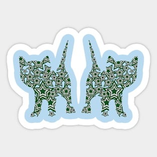 Starry Kittens Sticker